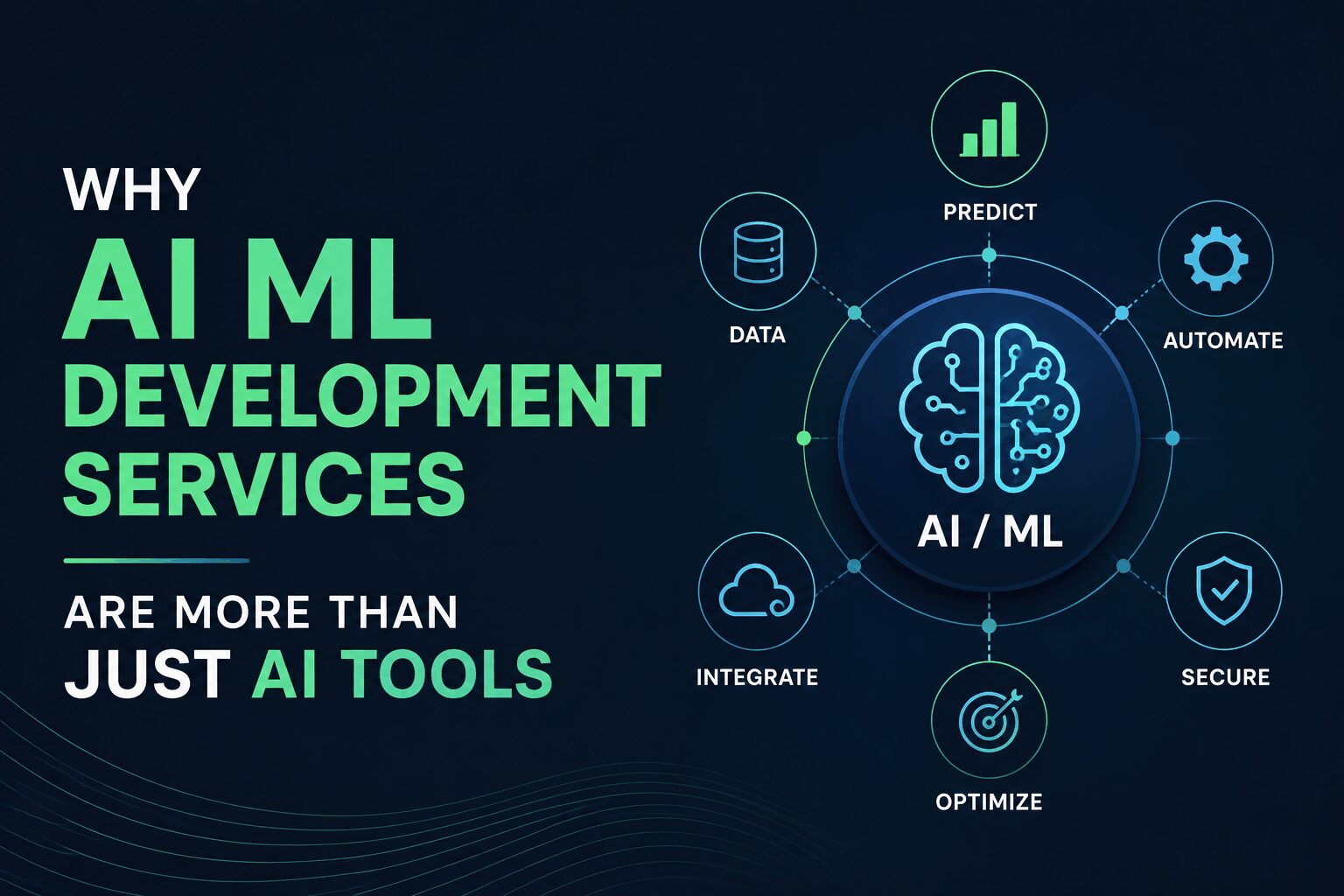 Why AI ML Development Services Are More Than Just AI Tools