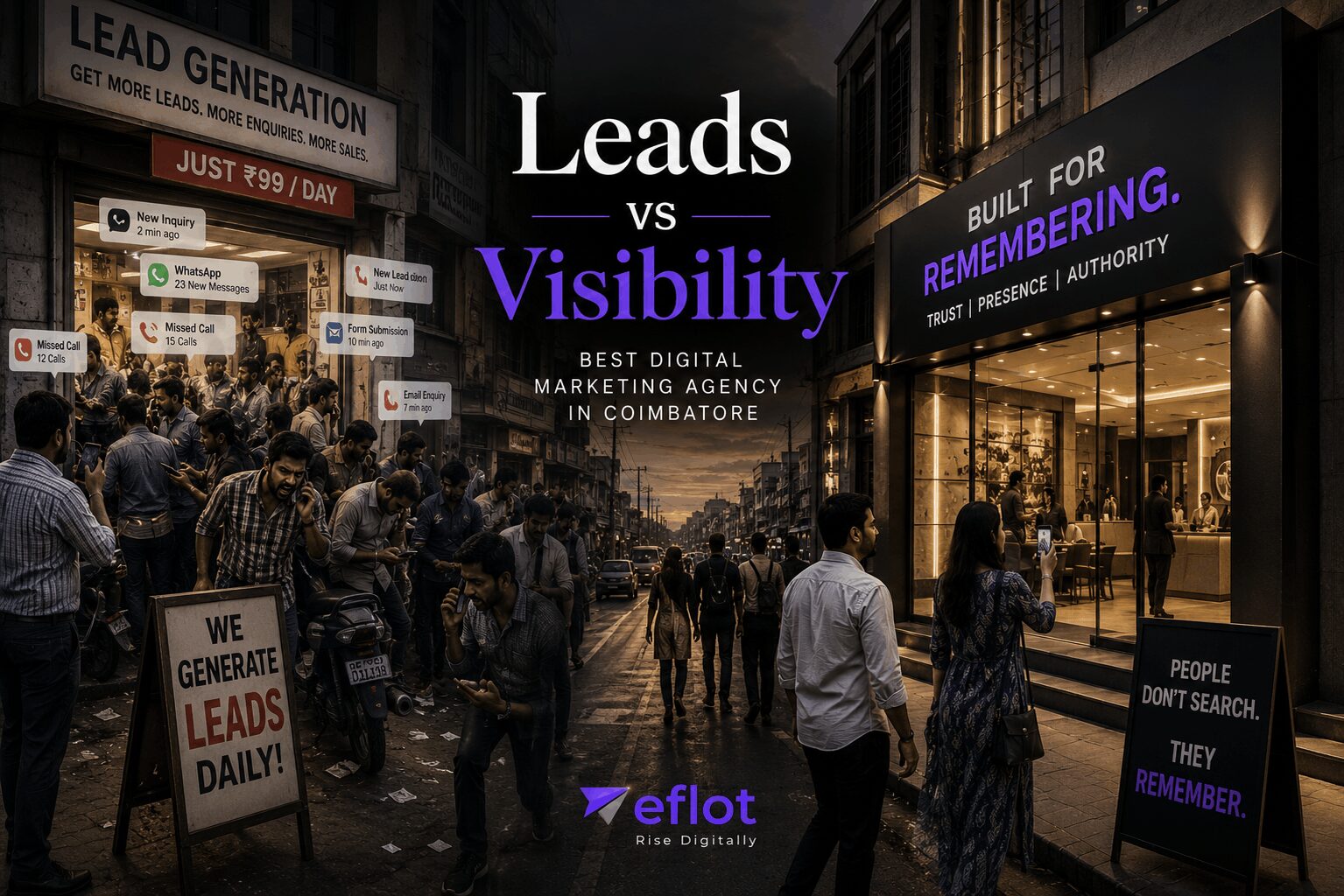 Best Digital Marketing Agency in Coimbatore: Leads vs Visibility