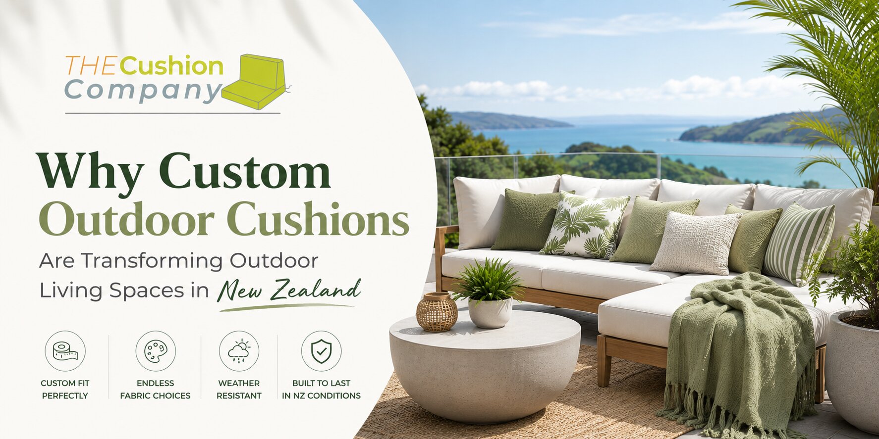 Why Custom Outdoor Cushions Are Transforming Outdoor Living Spaces in New Zealand
