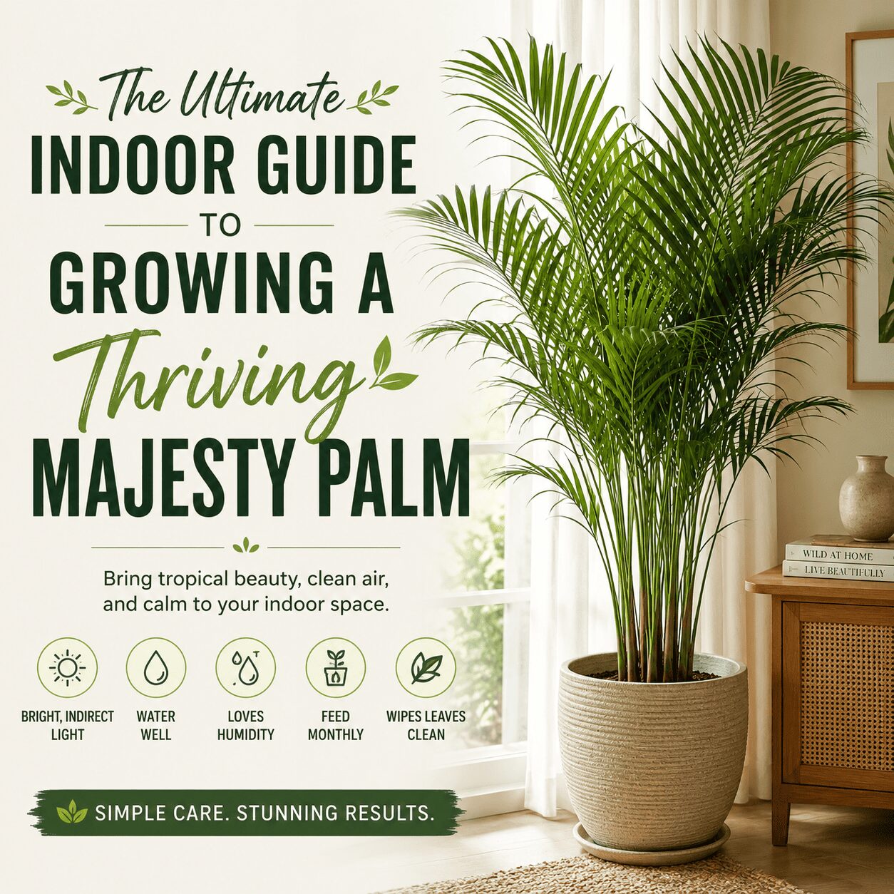 The Ultimate Indoor Guide to Growing a Thriving Majesty Palm