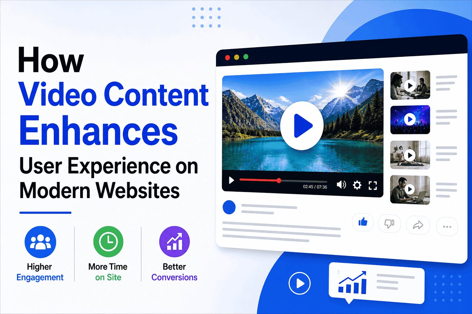 How Video Content Enhances User Experience on Modern Websites