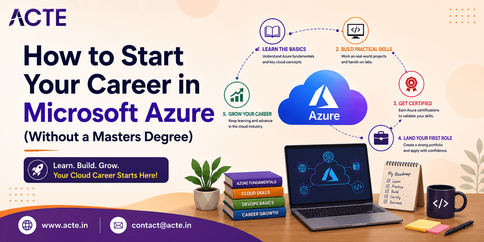 A Beginner’s Blog to Starting a Career in Microsoft Azure Without a Master’s Degree