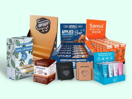 Premium Custom Display Boxes For Retail Success