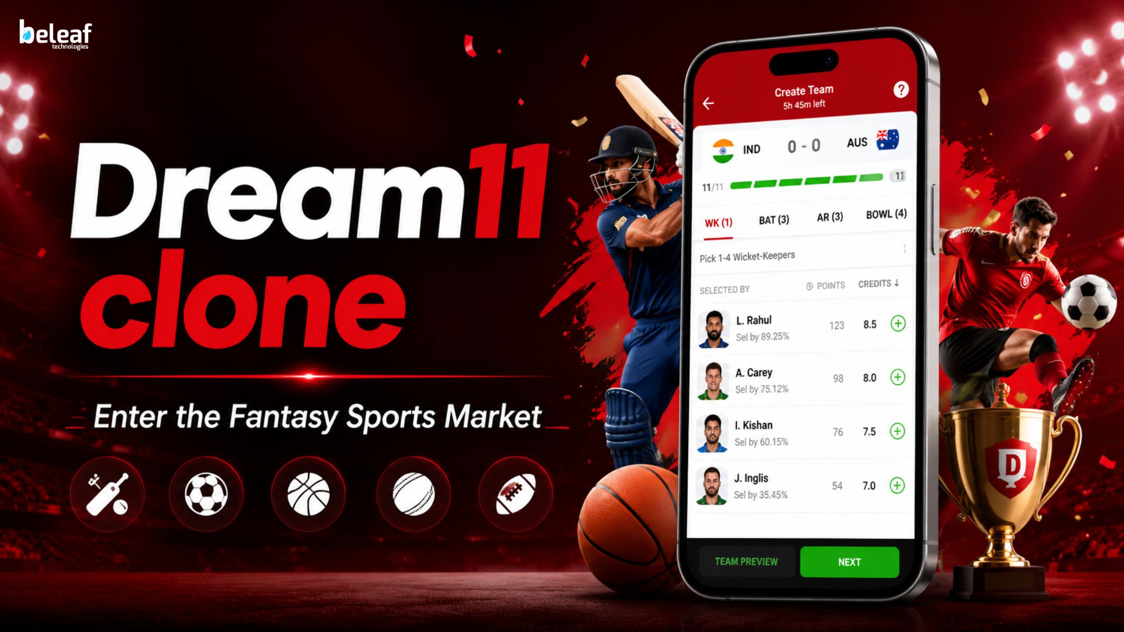 How a Dream11 Clone Can Help You Enter the Fantasy Sports Market