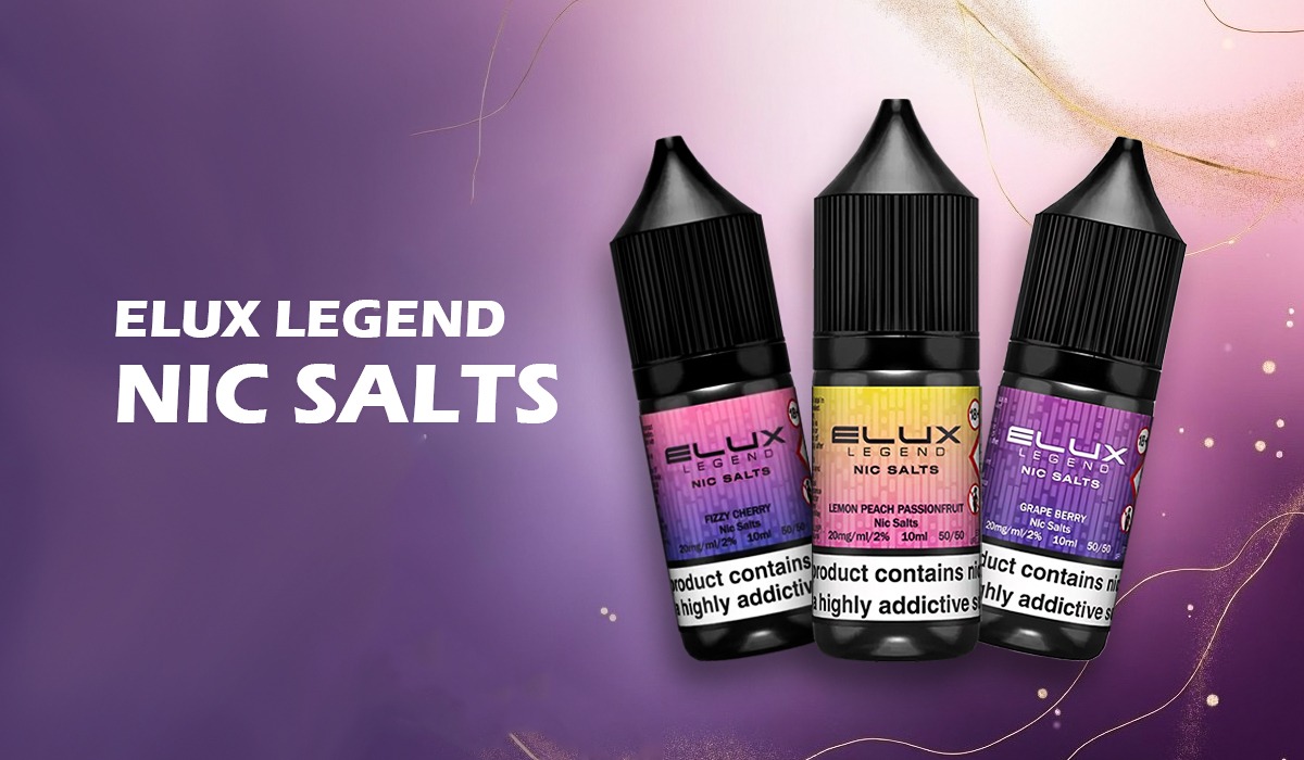 Premium Nicotine Salt Experience with Elux Legend