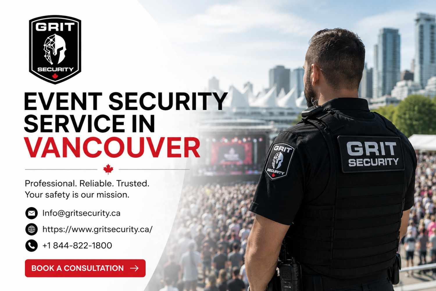 Trusted Event Security Service in Vancouver for Any Event