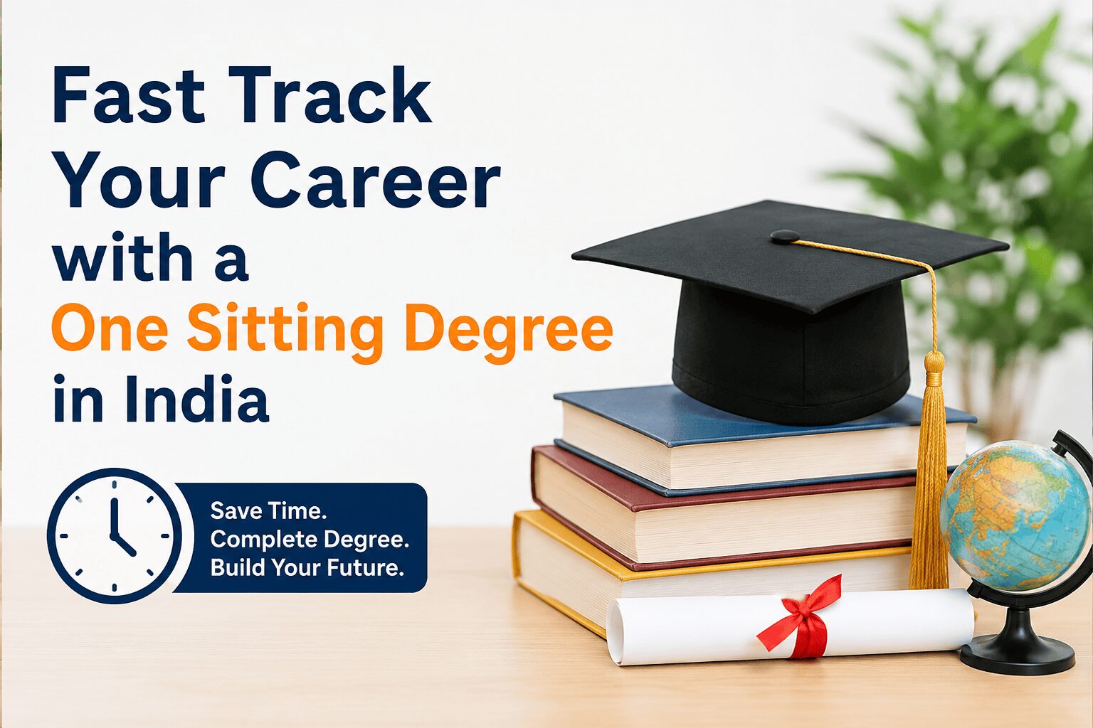 Fast Track Your Career with a One Sitting Degree in India