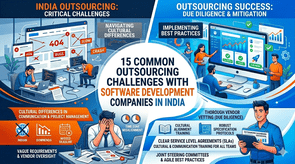 15 Common Outsourcing Challenges With Software Development Companies in India
