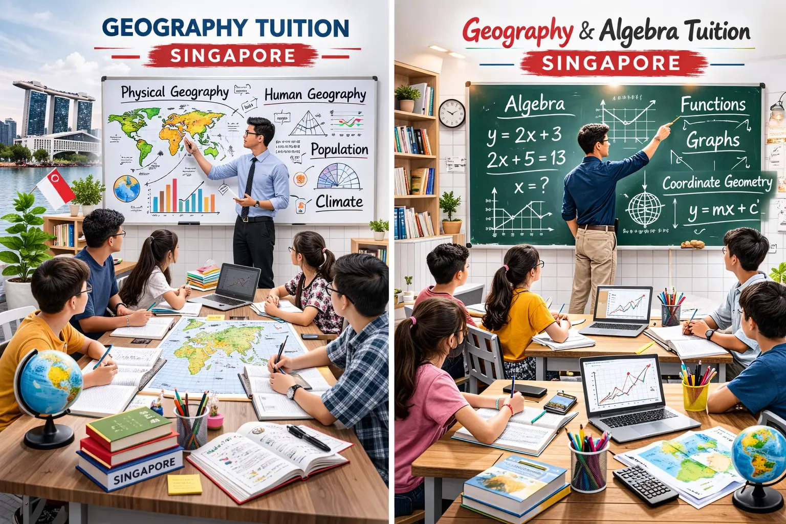 Geography tuition for secondary students Singapore