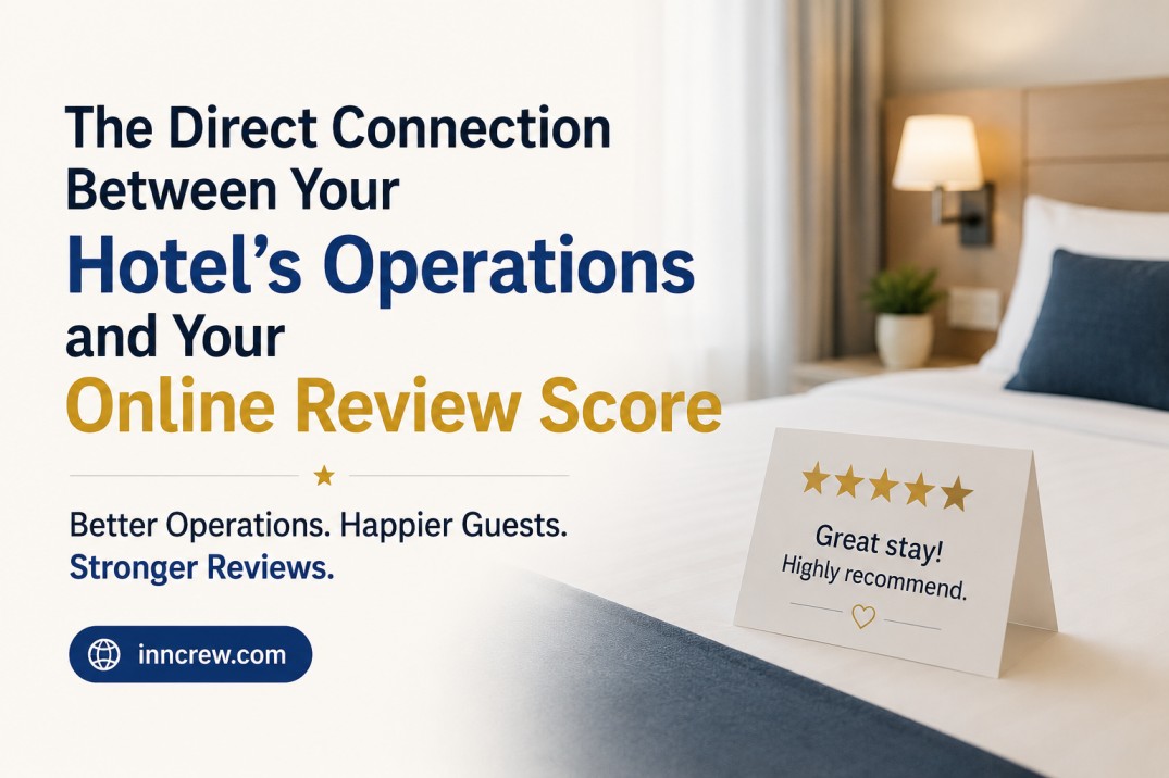 The Direct Connection Between Your Hotel’s Operations and Your Online Review Score
