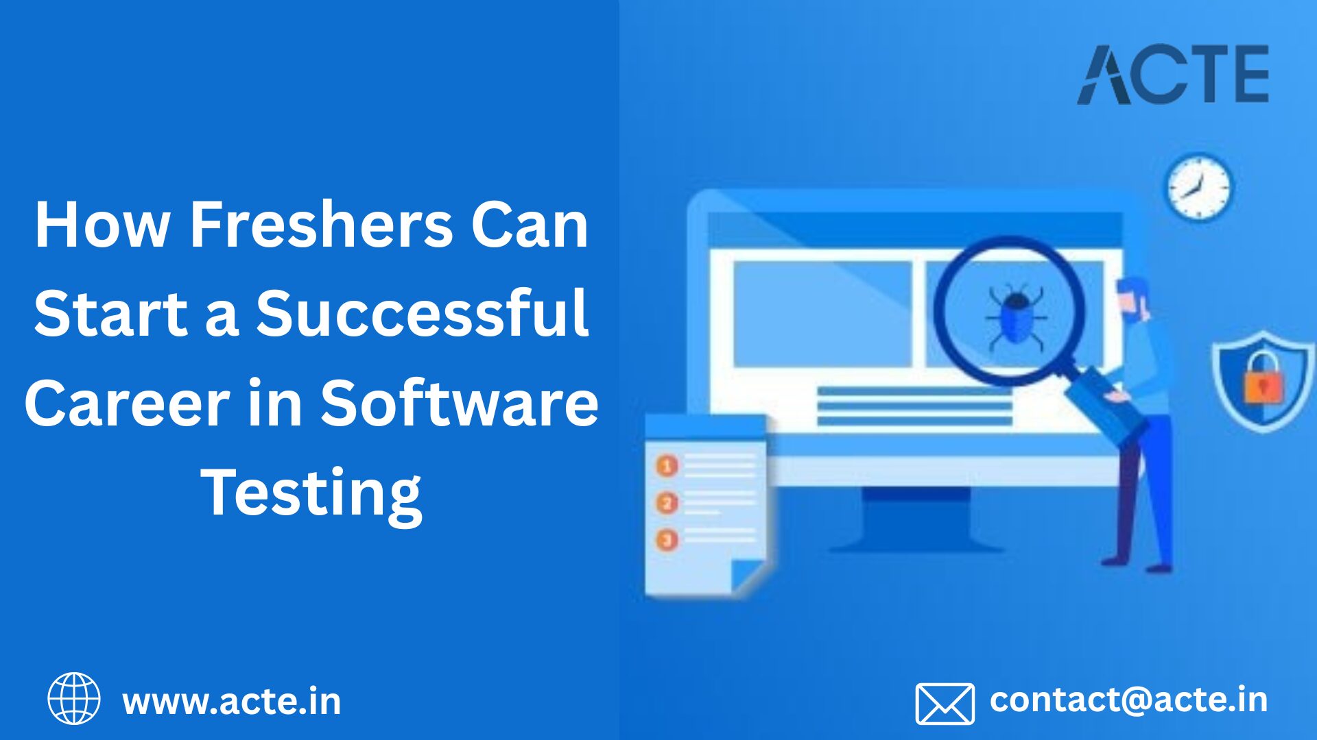 Essential Skills Freshers Need for a Software Testing Career