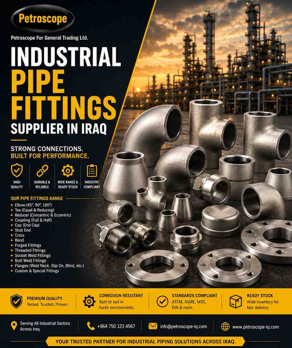 How to Choose the Right Industrial Hose and Pipe Fittings Supplier in Iraq