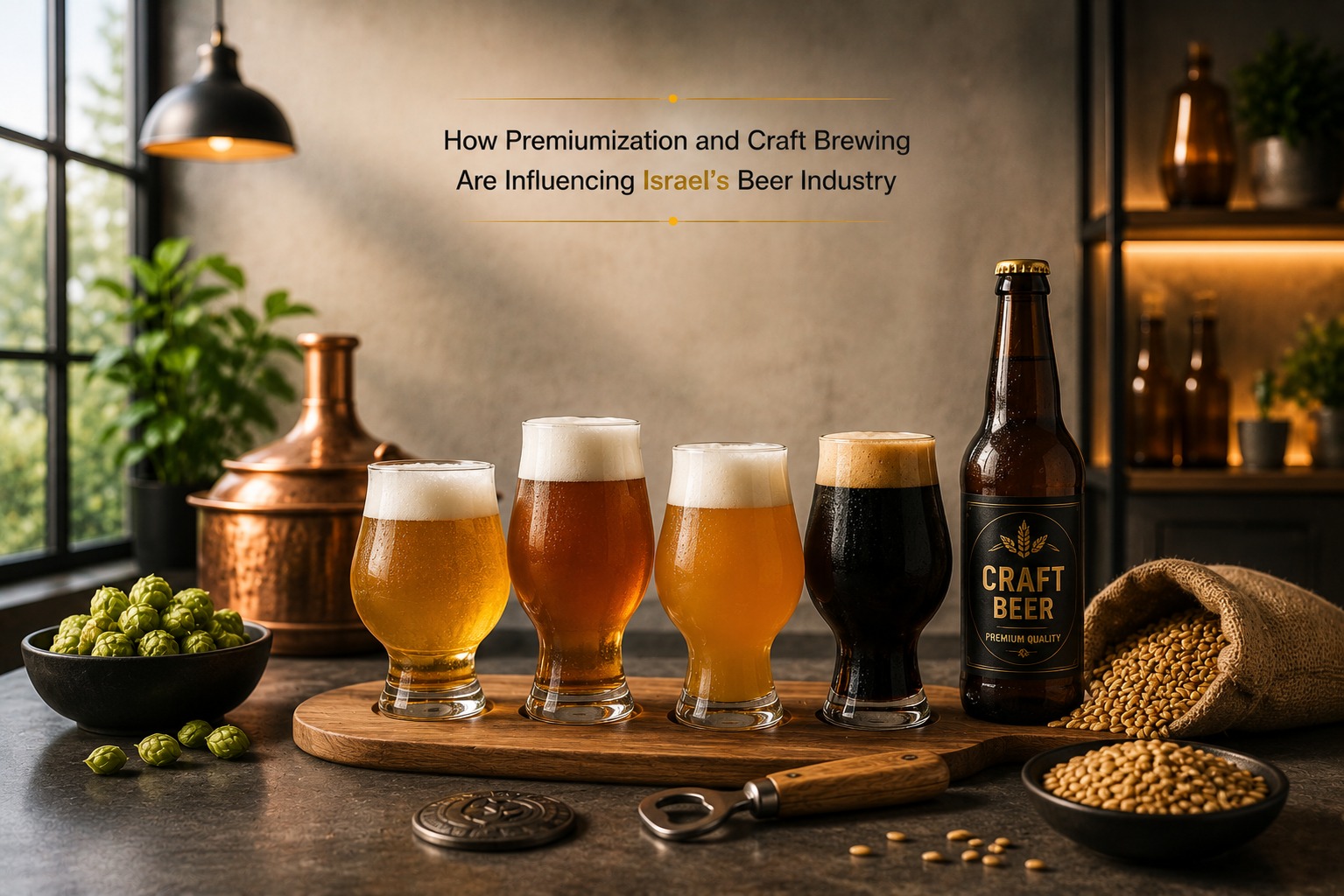 How Premiumization and Craft Brewing Are Influencing Israel’s Beer Industry