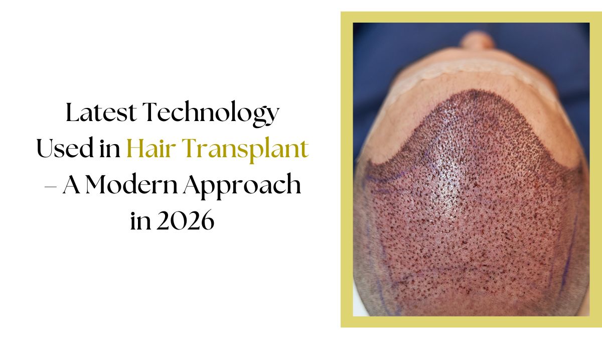 Latest Technology Used in Hair Transplant – A Modern Approach in 2026