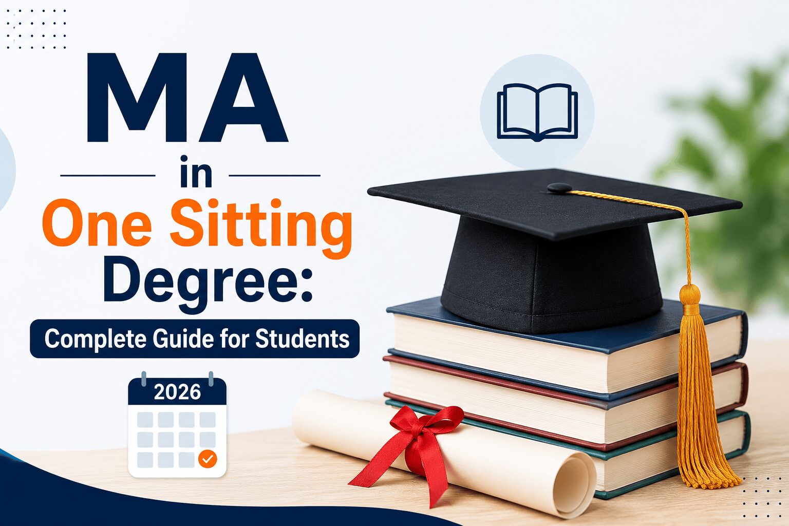 MA in One Sitting Degree: Complete Guide for Students (2026)