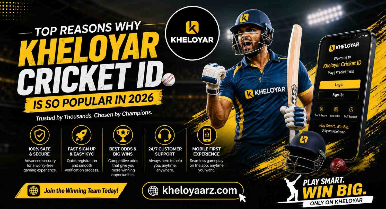 Top Reasons Why Kheloyar Cricket ID Is So Popular in 2026