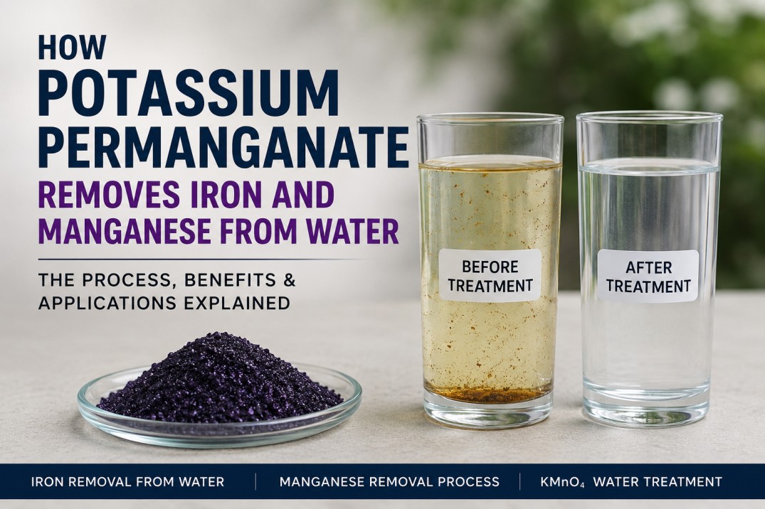 How Potassium Permanganate Removes Iron and Manganese From Water