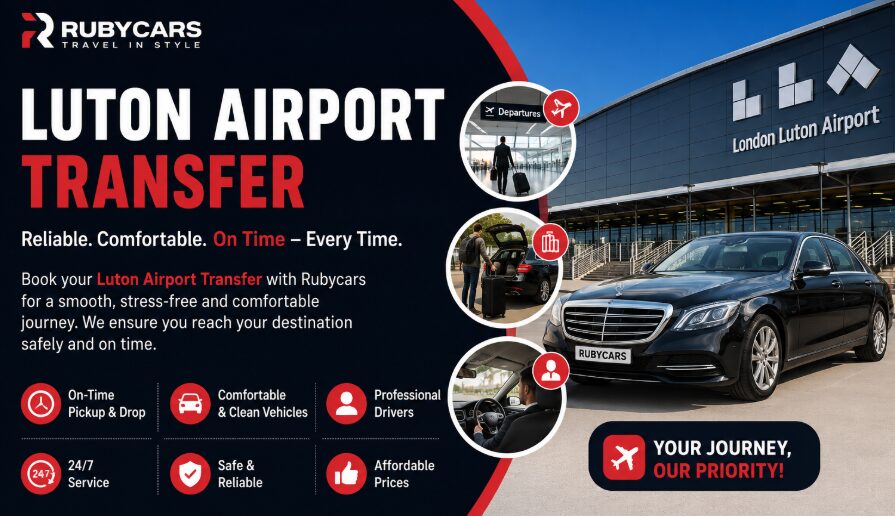 Why Choose Luton Airport Transfer Services by Rubycars