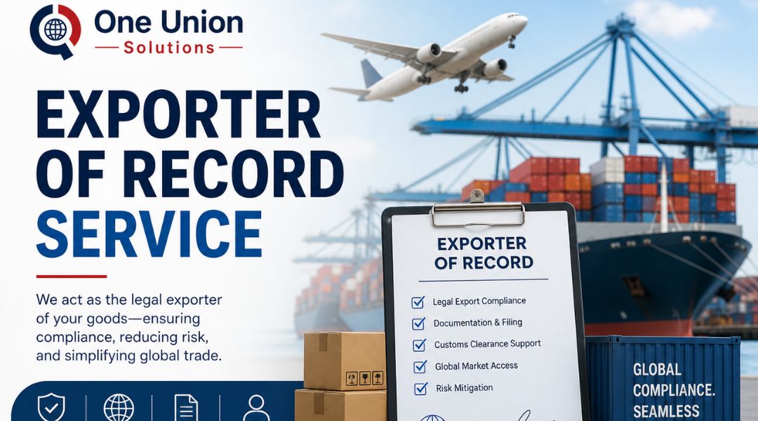 Exporter of Record Service: Simplifying Global Trade