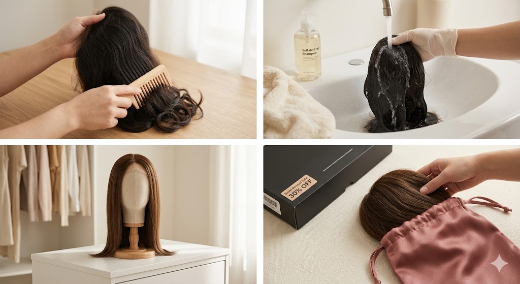 How to Properly Store Your Human Hair Lace Front Wigs When Not in Use