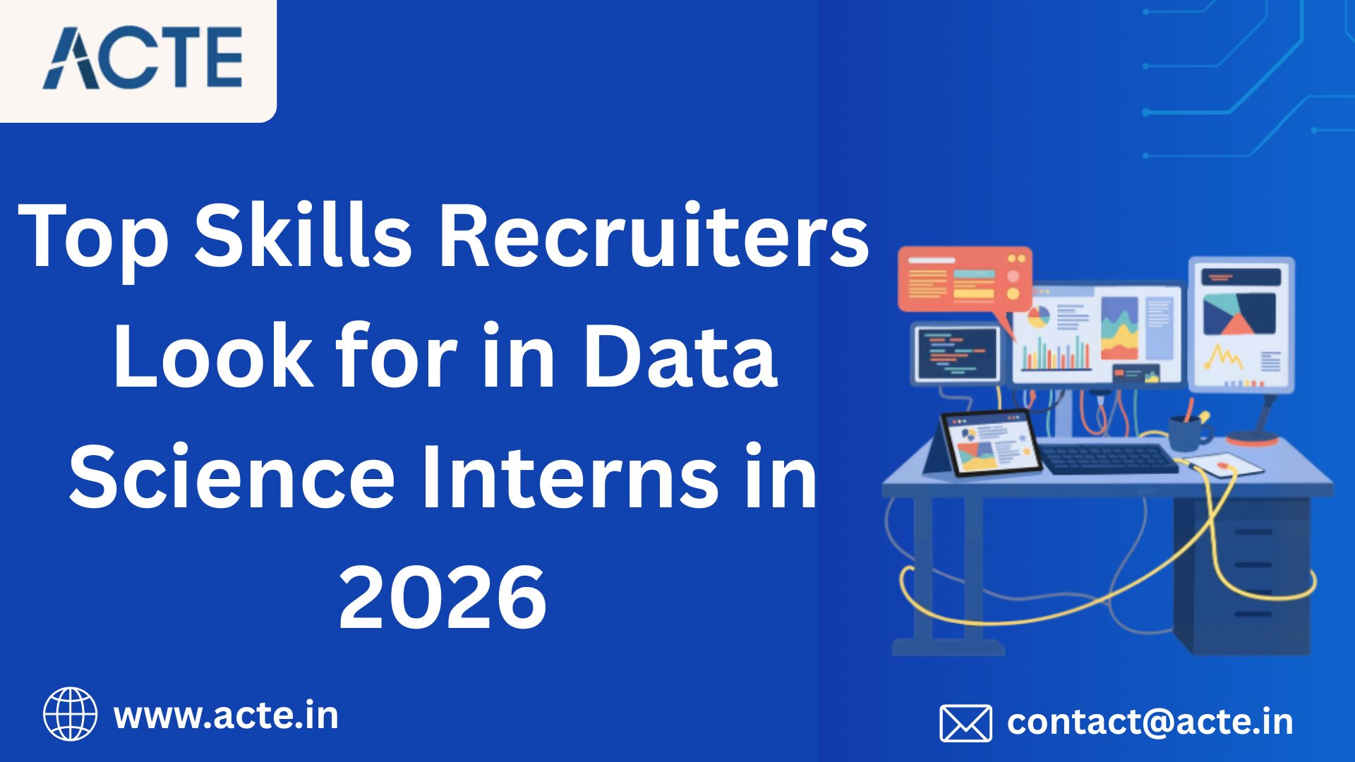 Data Science Internship Skills Recruiters Can’t Ignore in 2026