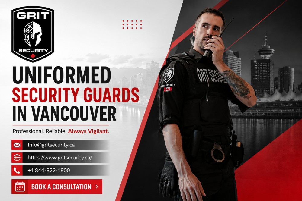 Uniformed Security Guards in Vancouver for Industrial Safety