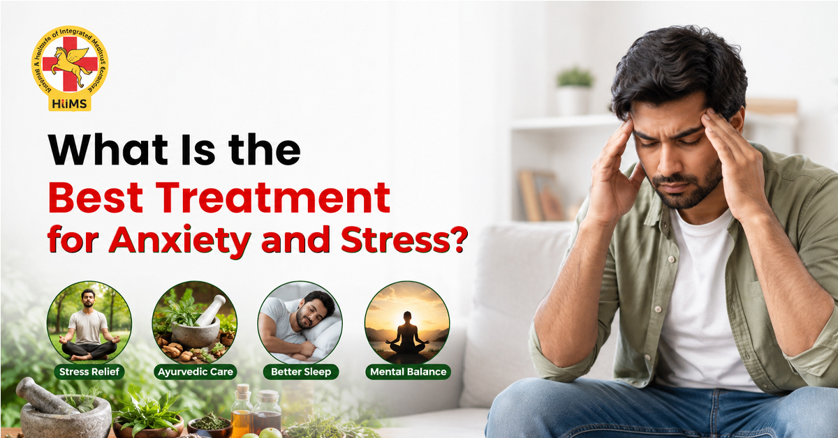 Best Treatment for Anxiety and Stress Through Ayurveda