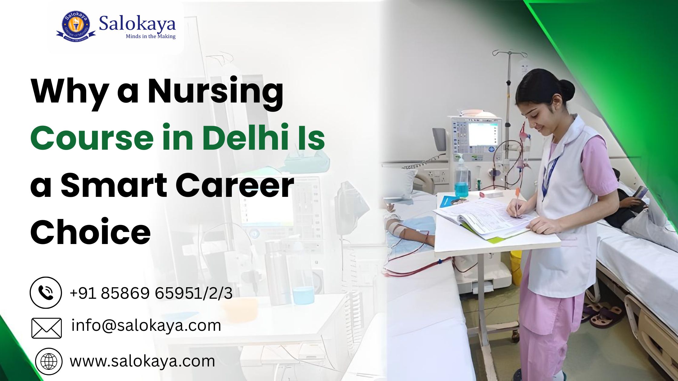 Why a Nursing Course in Delhi Is a Smart Career Choice