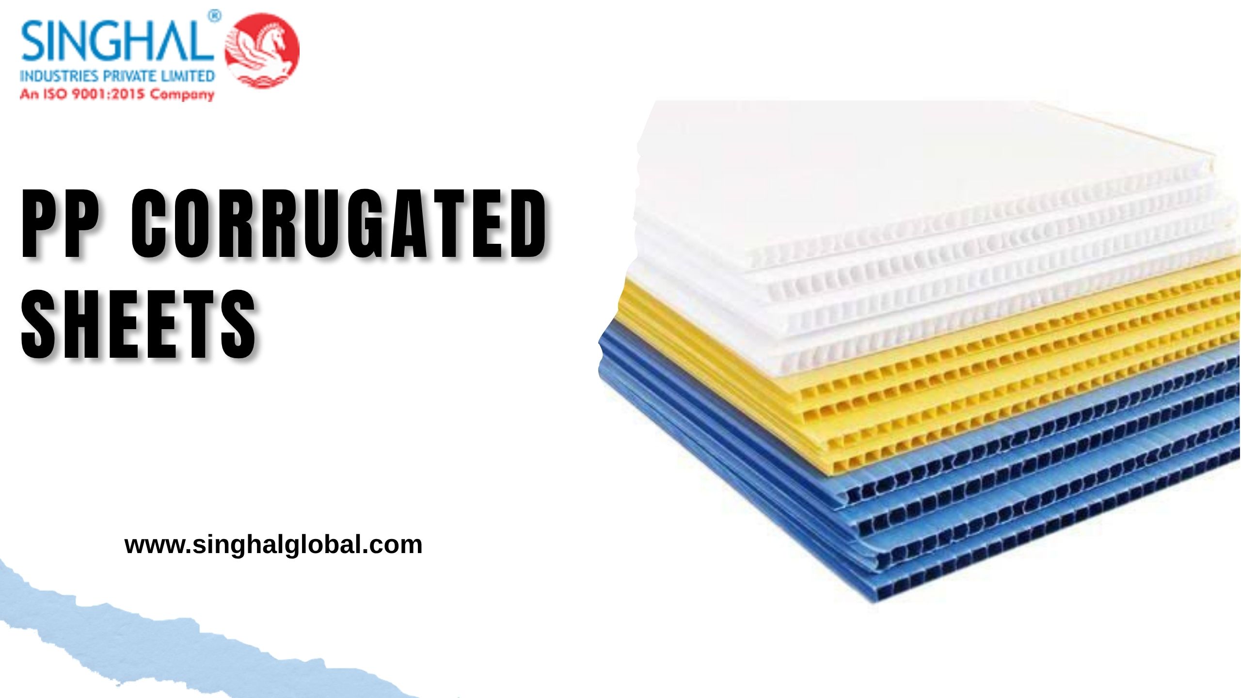 PP corrugated sheets provide excellent impact resistance