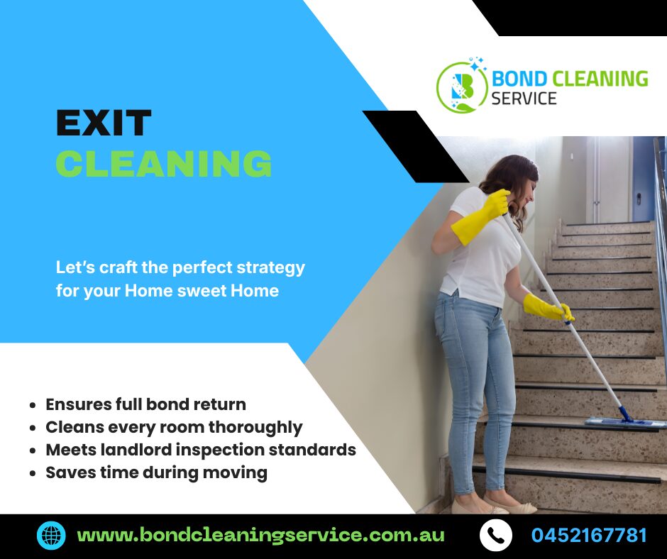 Premium Bond Cleaners Brisbane for Complete Exit Cleaning