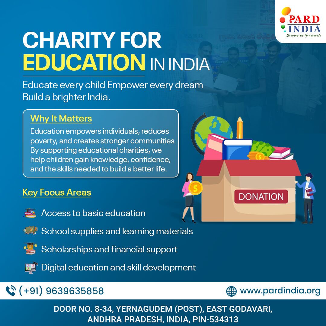 Charity for Education in India: Building a Better Future Through Learning