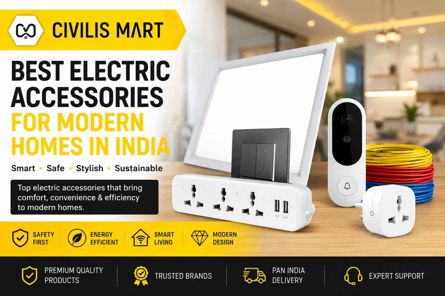 Best Electric Accessories for Modern Homes in India