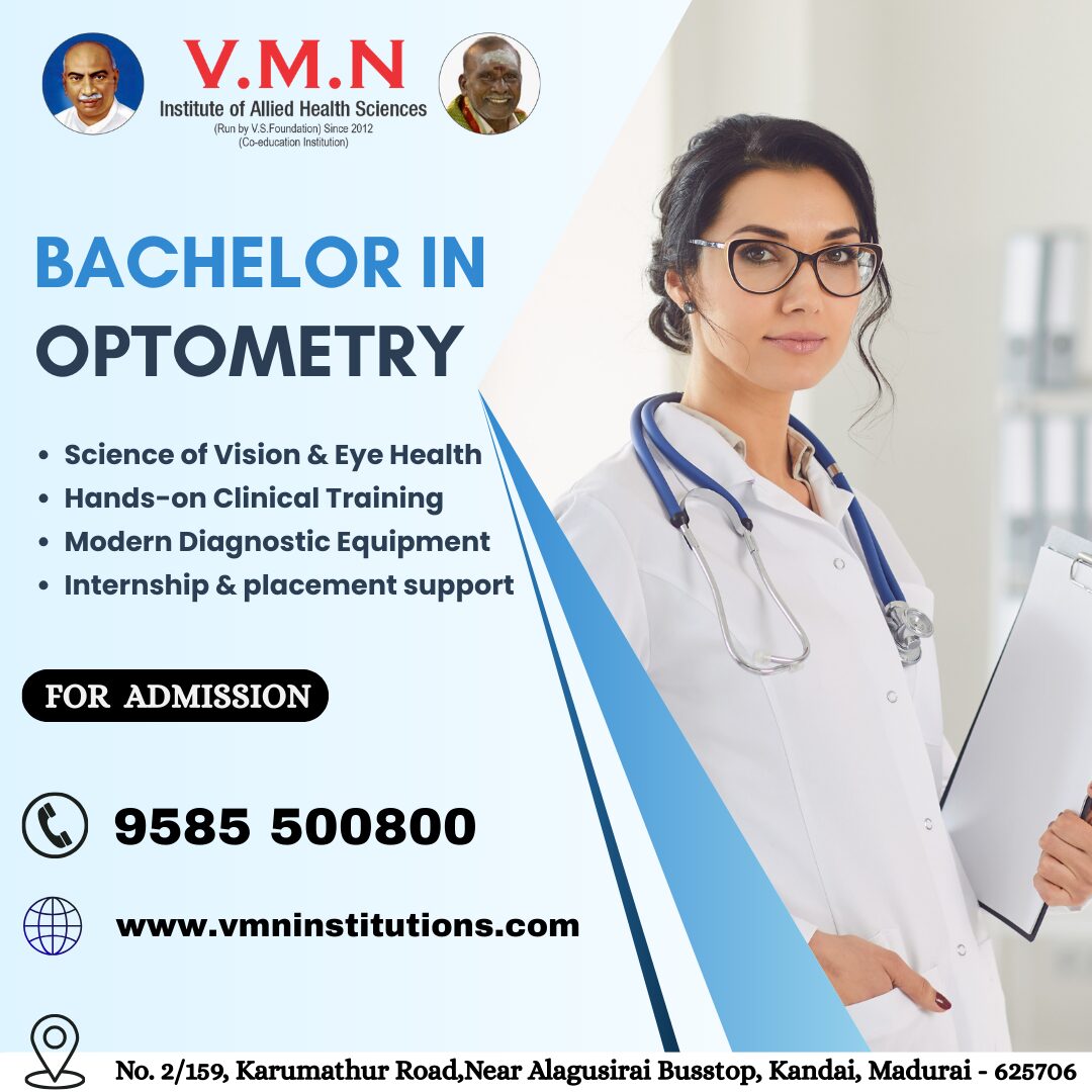 Best Optometry College in Tamil Nadu, India | V.M.N Institute