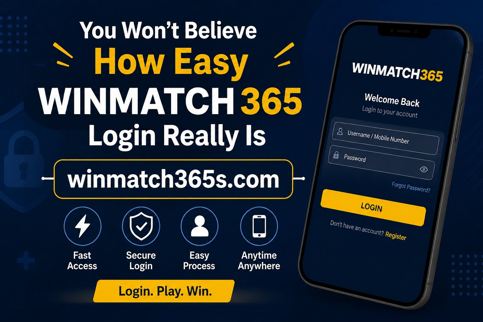 You Won’t Believe How Easy Winmatch365 Login Really Is