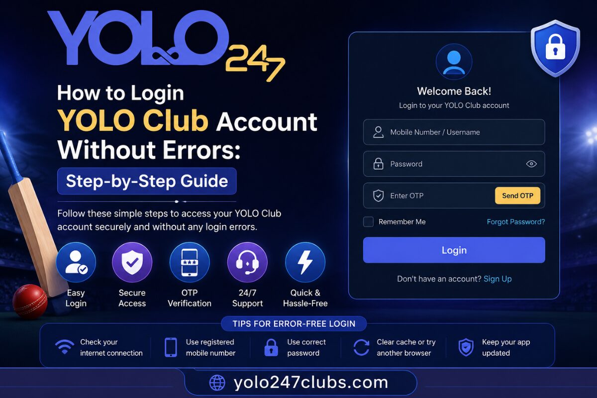 How to Login YOLO Club Account Without Errors: Step-by-Step Guide