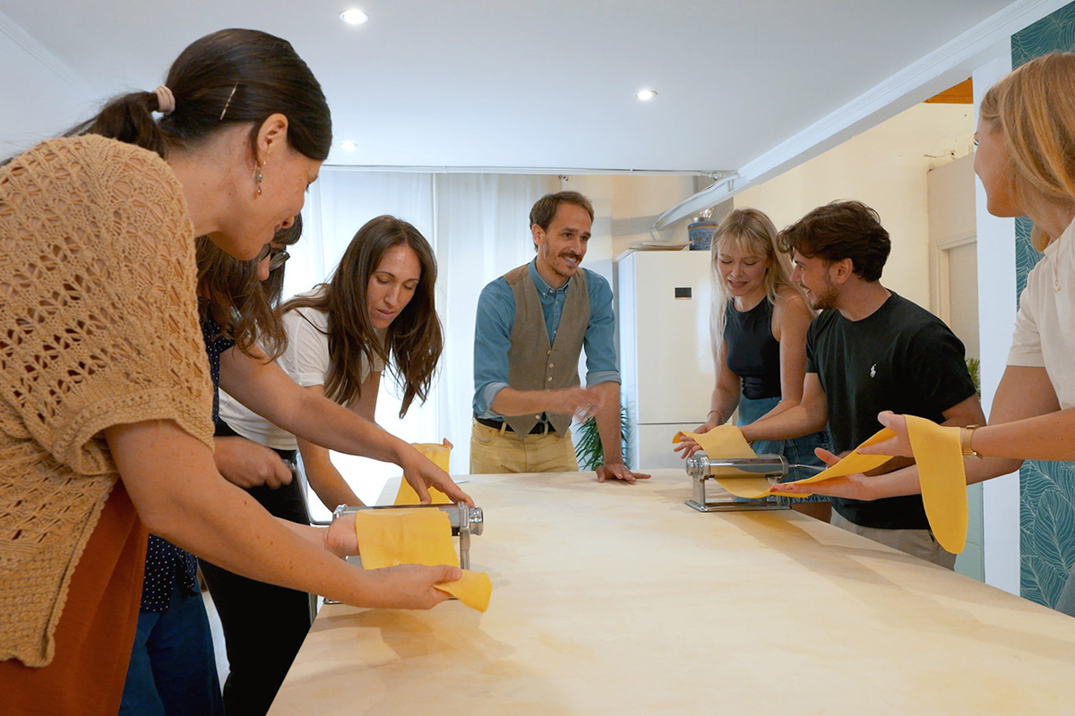 Online Corporate Pasta Workshop: A Fun Team-Building Experience