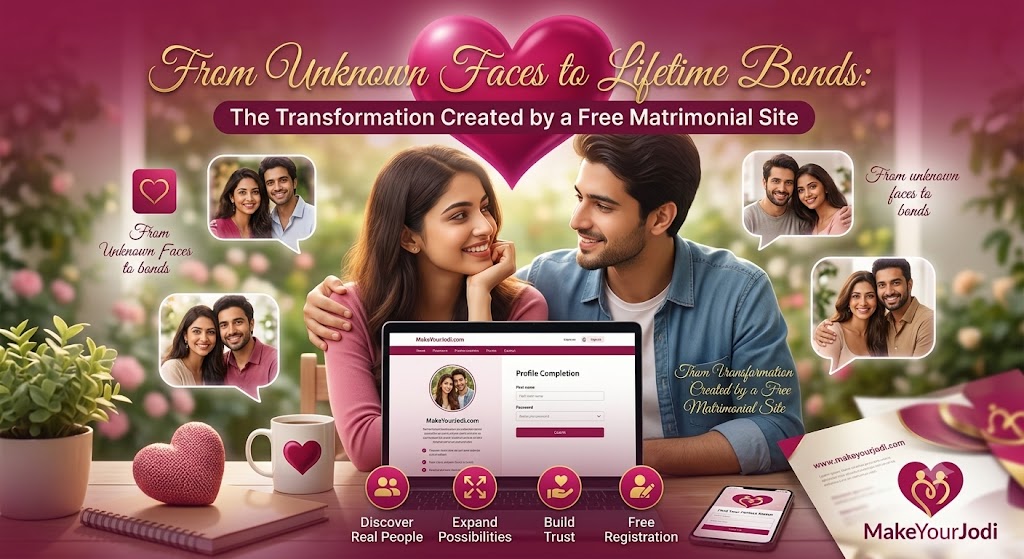 From Unknown Faces to Lifetime Bonds: The Transformation Created by a Free Matrimonial Site