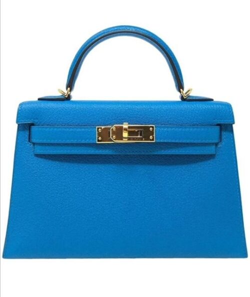 HERMES Kelly 20 Mini Blue: A Stunning Blend of Elegance and Luxury