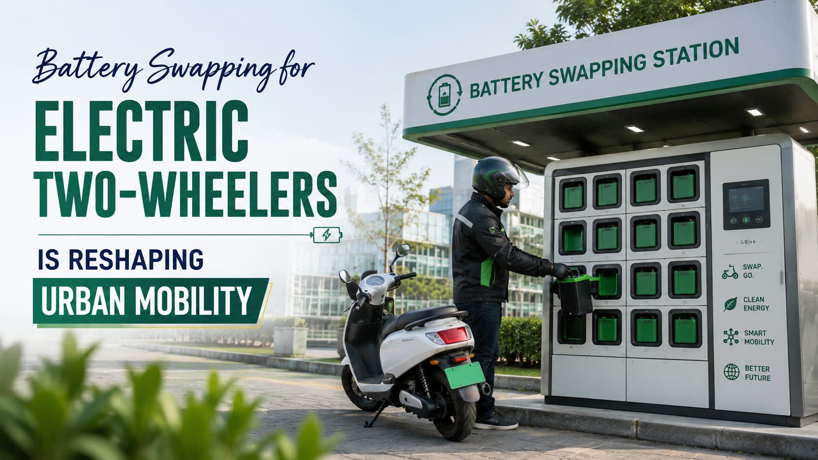 Battery Swapping for Electric Two-Wheelers Is Reshaping Urban Mobility