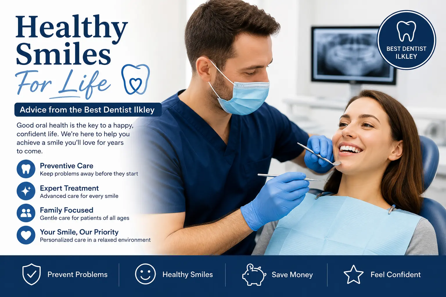 Healthy Smiles for Life: Advice from the Best Dentist Ilkley