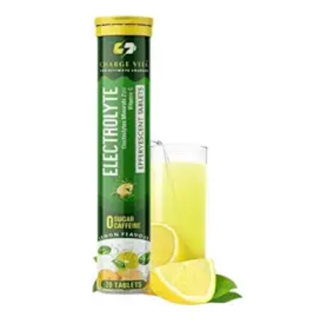ChargeVita Lemon Zinc Effervescent Tablets – A Refreshing Way to Support Daily Wellness
