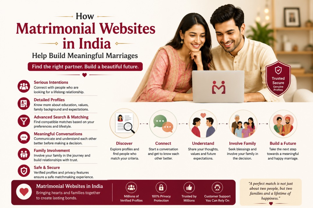 How Matrimonial Websites in India Help Build Meaningful Marriages