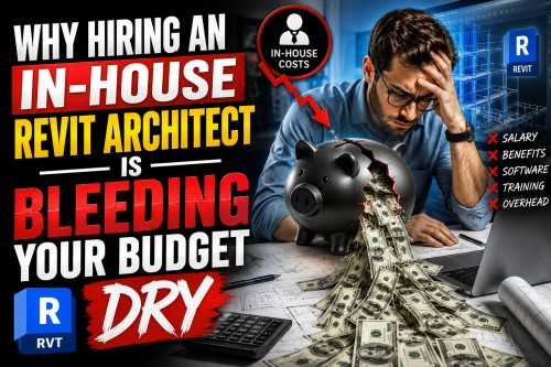 Why Hiring an In-House Revit Architect Is Bleeding Your Budget Dry