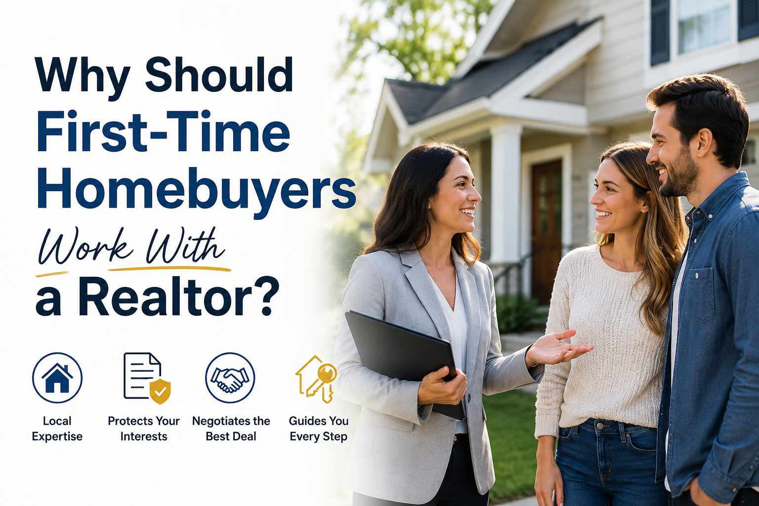 Why Should First-Time Homebuyers Work With a Realtor?