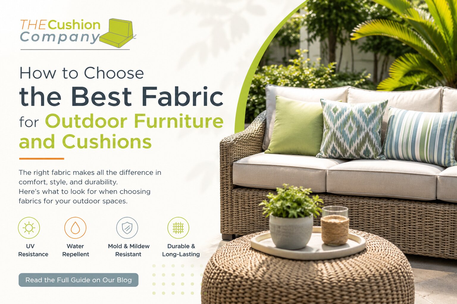 How to Choose the Best Fabric for Outdoor Furniture and Cushions