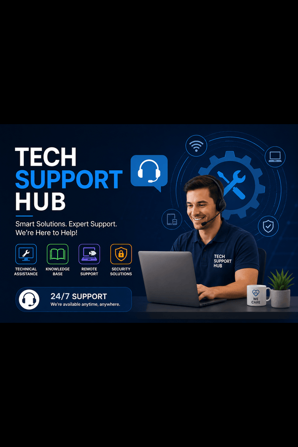 Tech Support Hub: Simplifying Technology Solutions for Everyone