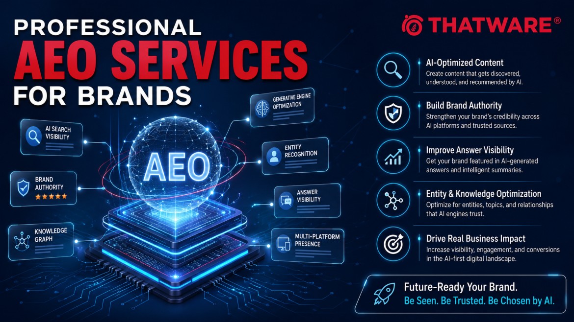 Professional AEO Services for Brands: The Future of AI Search Visibility