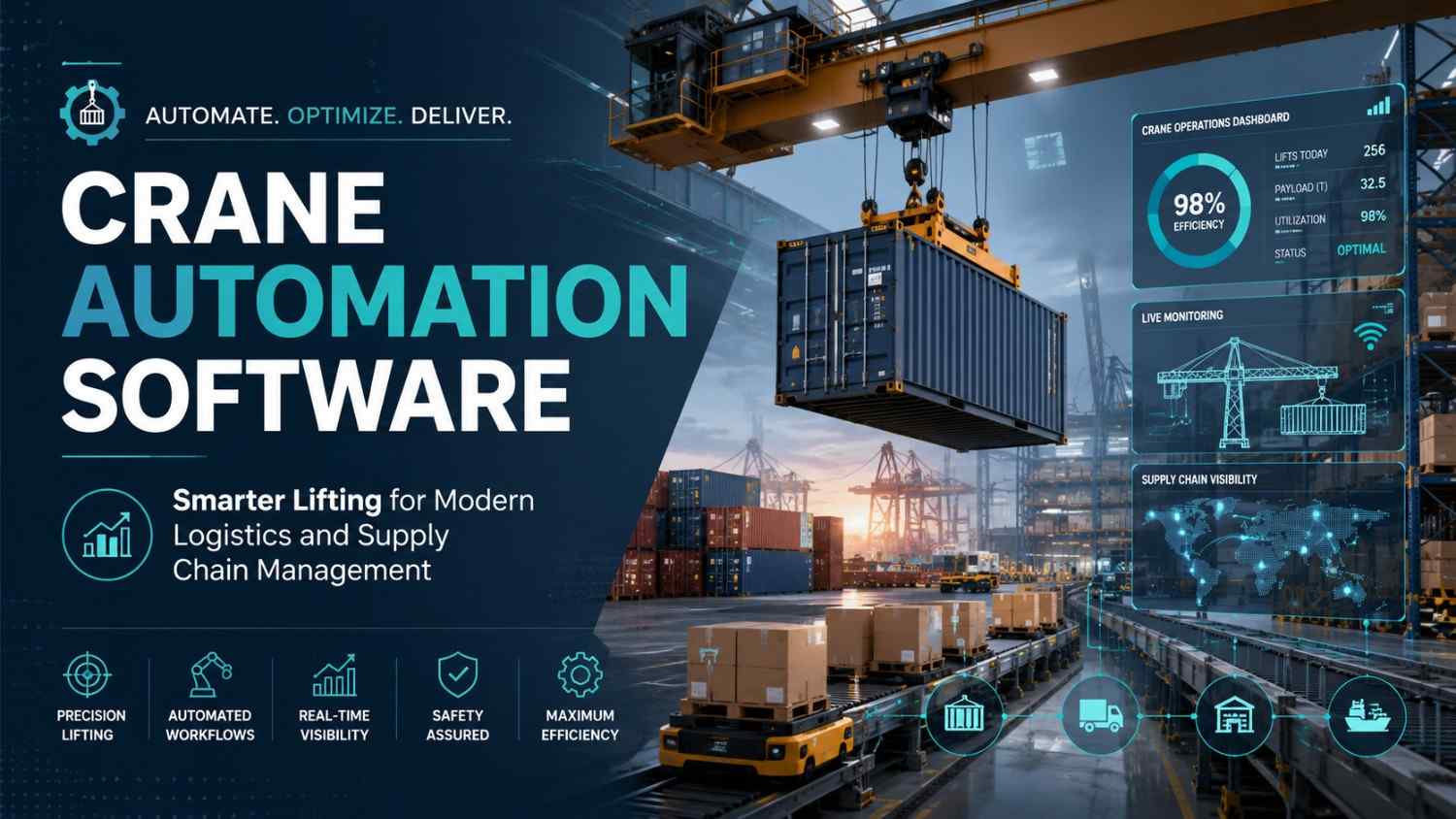 Crane Automation System: How Smart Lifting Transforms Logistics and Supply Chain Operations