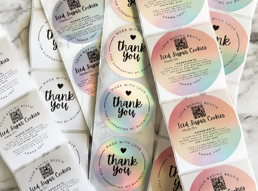 Round Labels for Simple Product Branding Solutions