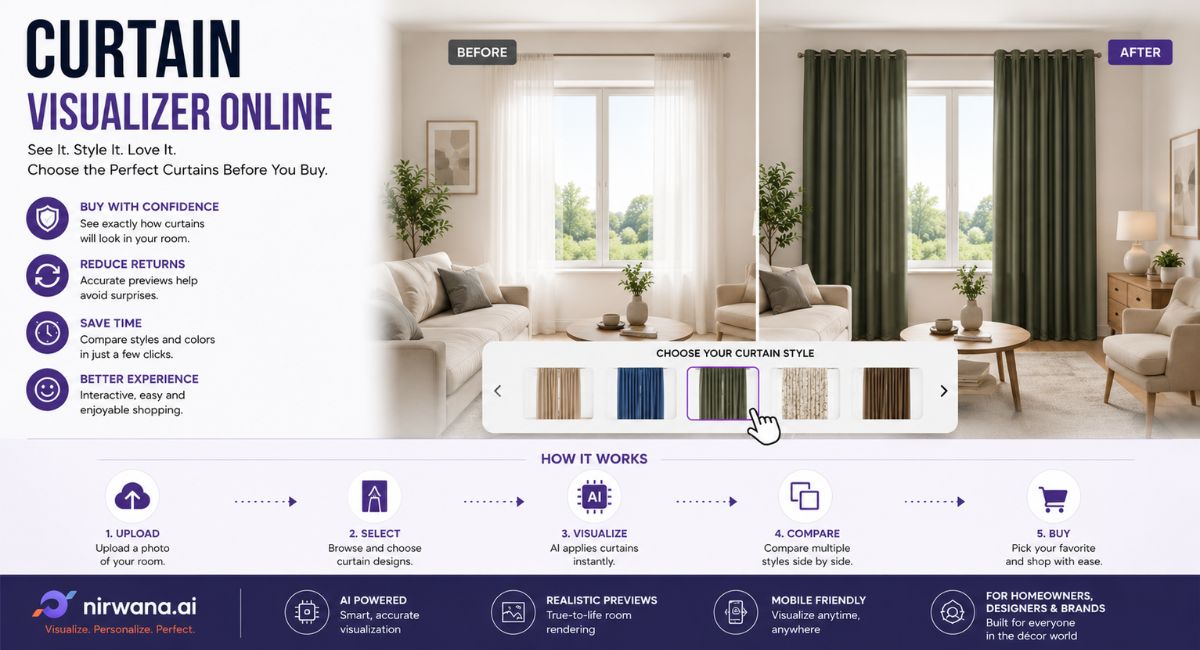 Curtain Visualizer Online: The Smarter Way to Choose Curtains Before You Buy